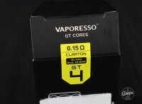 Vaporesso | GT 4 Cores | 0,15 Ohm 3 St&uuml;ck | Verdampferk&ouml;pfe