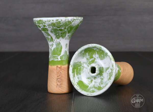 Moon | Marble Green White | Phunnel