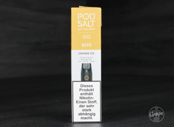 Pod Salt Go 600 | Orange Ice