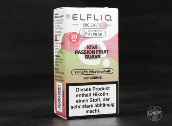 ElfLiq Liquid 10ml | Kiwi Passionfrucht Guava | 20mg