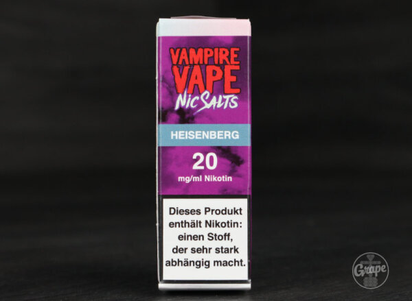Vampire Vape Liquid 10ml | Heisenberg 20mg