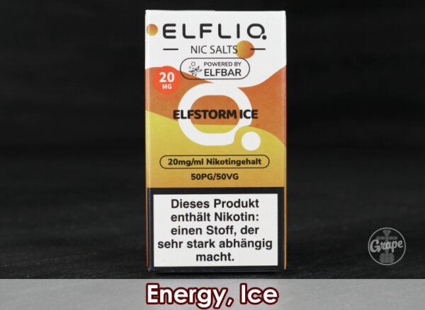 ElfLiq Liquid 10ml | Elfstorm Ice | 20mg