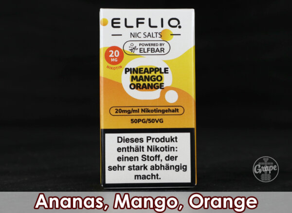 ElfLiq Liquid 10ml | Pineapple Mango Orange | 20mg