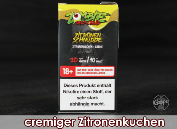 Zombie Salt Liquid 10ml | Zitronenschnüdde | 20mg