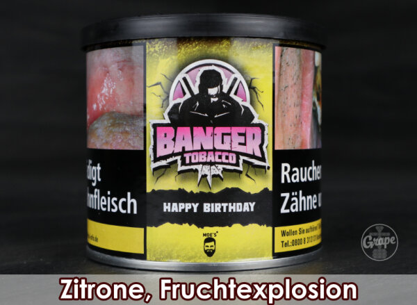 Banger 200g | Happy Birthday